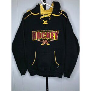 Vintage University Of Minnesota Hockey Hoodie Sweatshirt Mens Size Small